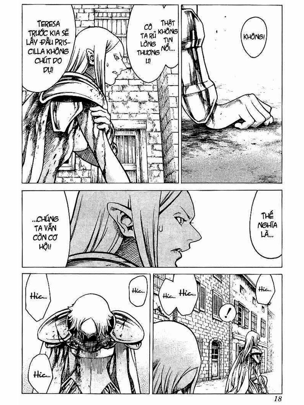 Truyện Tranh Claymore Mắt Bạc trang 4