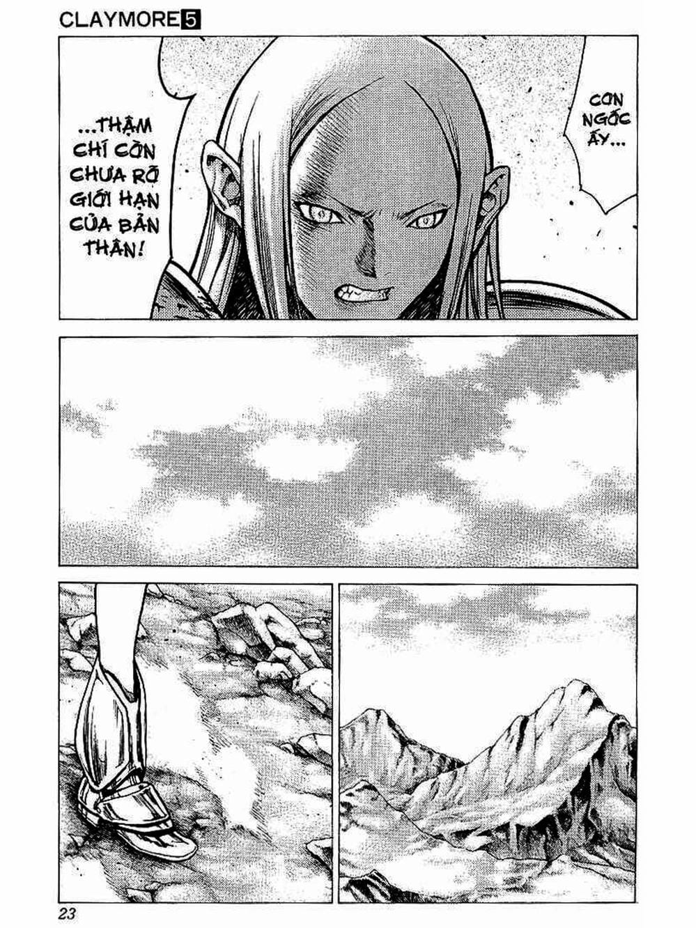 Truyện Tranh Claymore Mắt Bạc trang 4