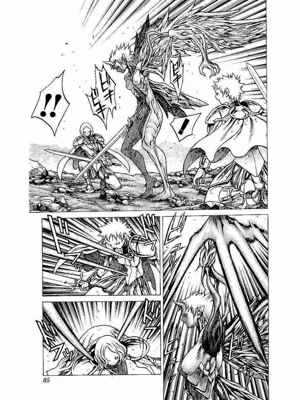 Truyện Tranh Claymore Mắt Bạc trang 4