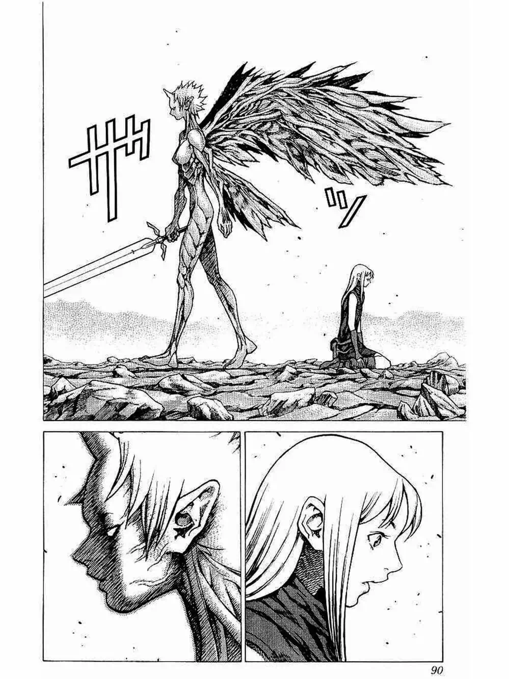 Truyện Tranh Claymore Mắt Bạc trang 4