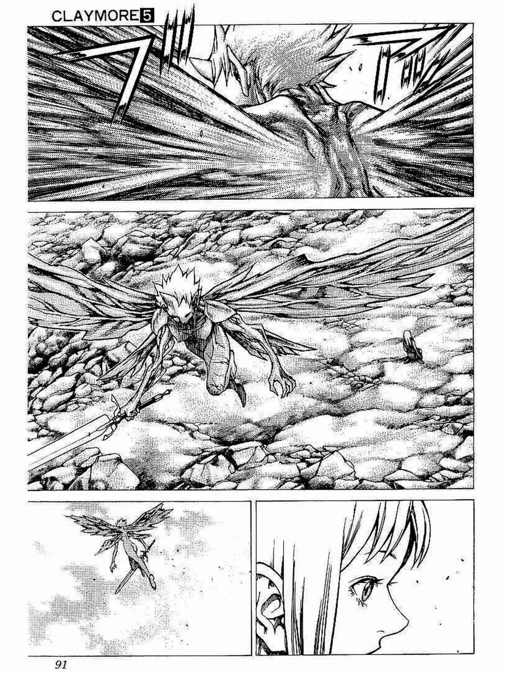 Truyện Tranh Claymore Mắt Bạc trang 4