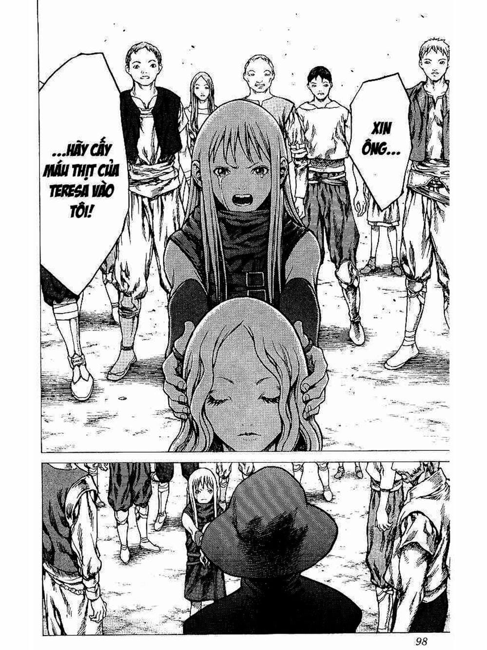 Truyện Tranh Claymore Mắt Bạc trang 4