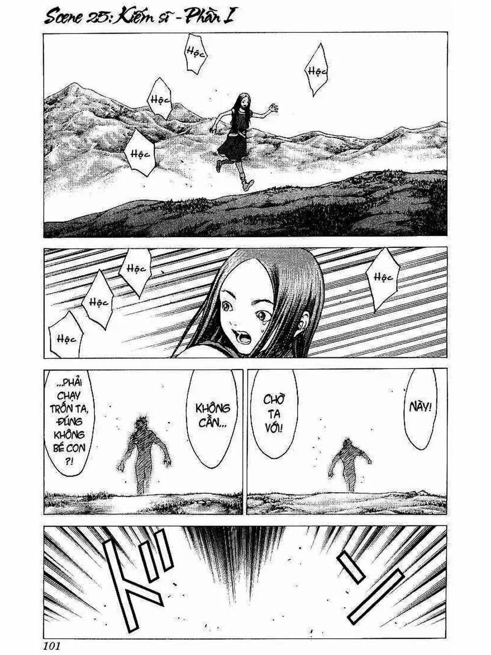 Truyện Tranh Claymore Mắt Bạc trang 4