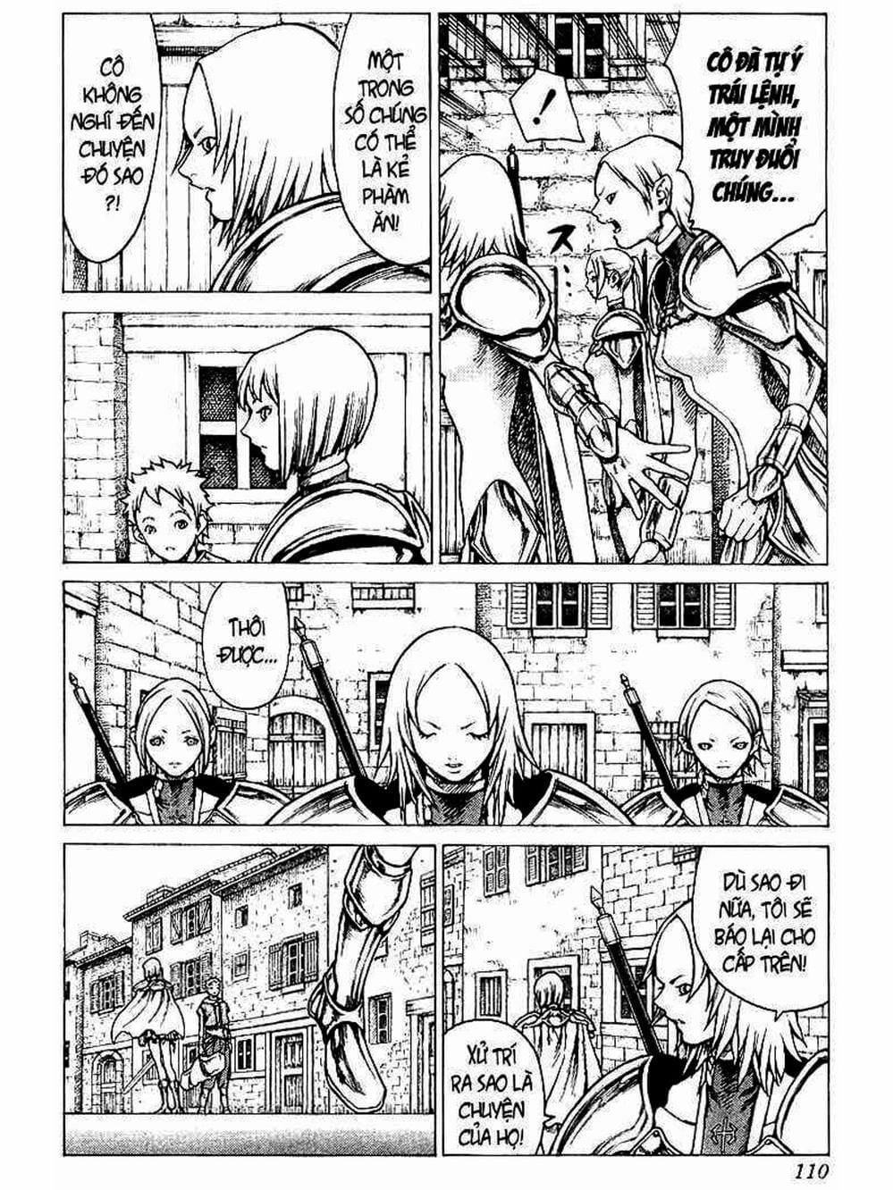 Truyện Tranh Claymore Mắt Bạc trang 4