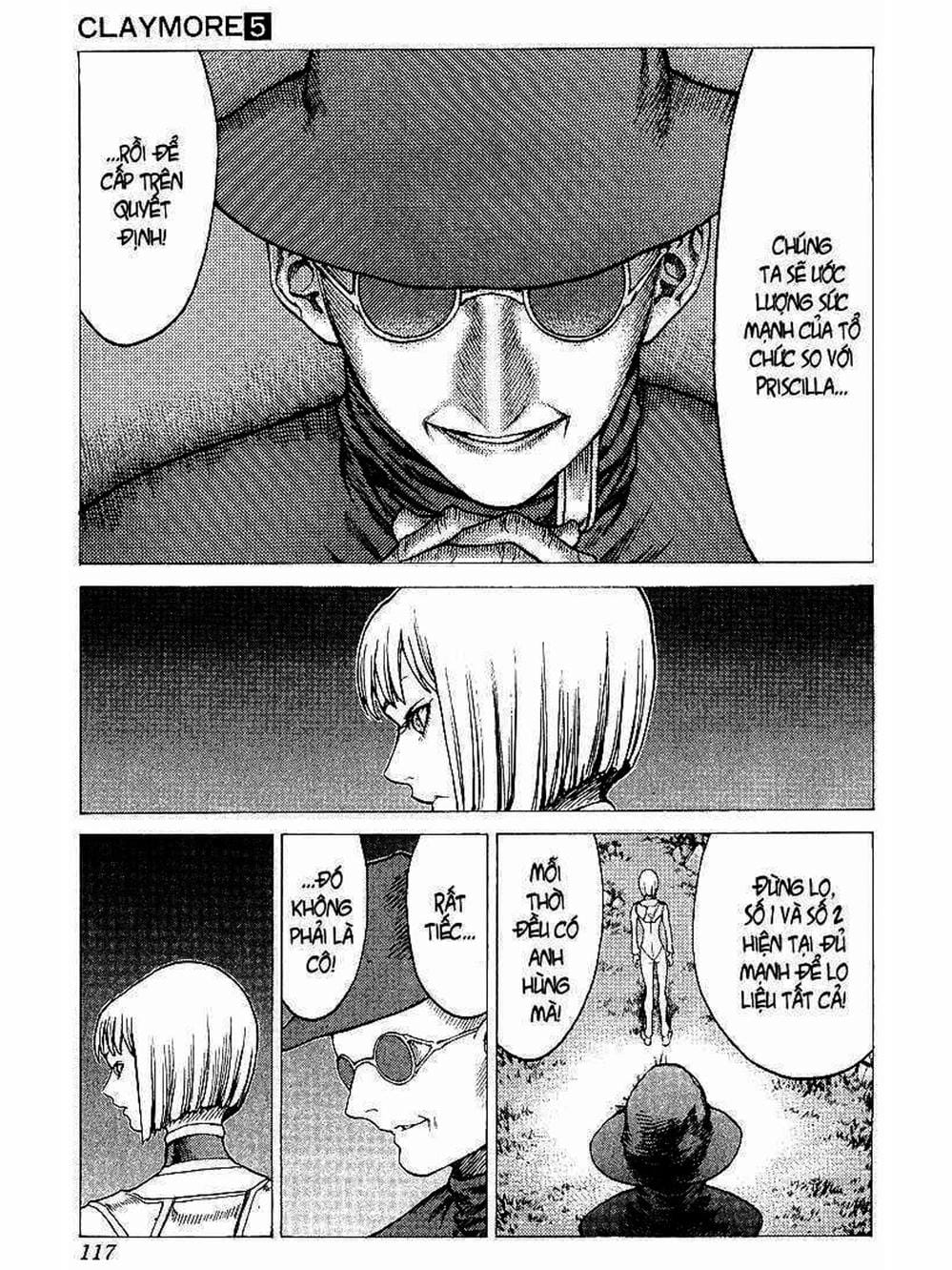 Truyện Tranh Claymore Mắt Bạc trang 4