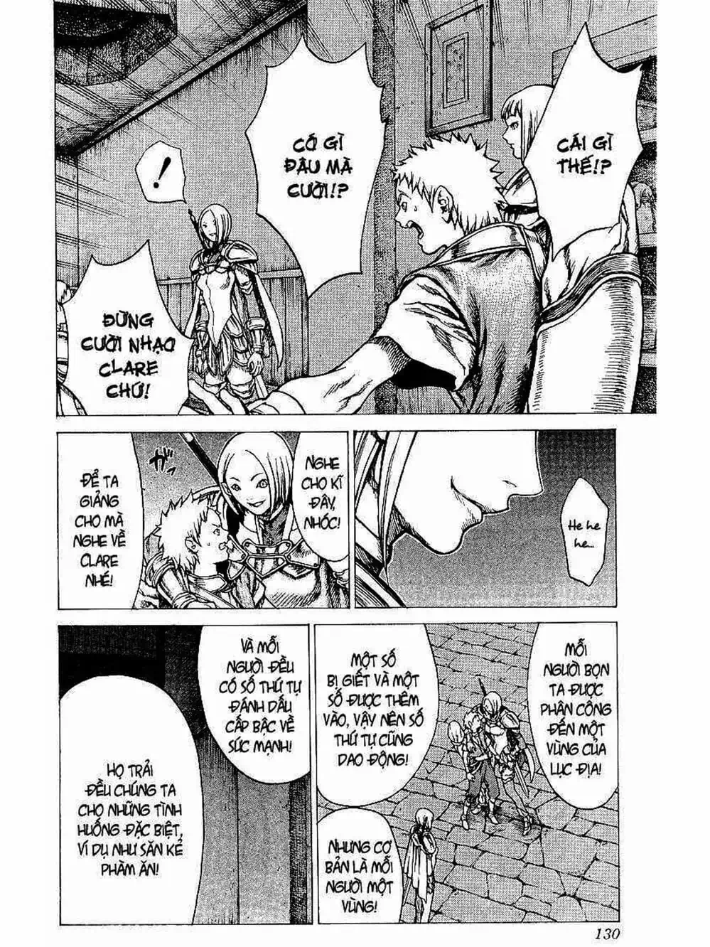 Truyện Tranh Claymore Mắt Bạc trang 4