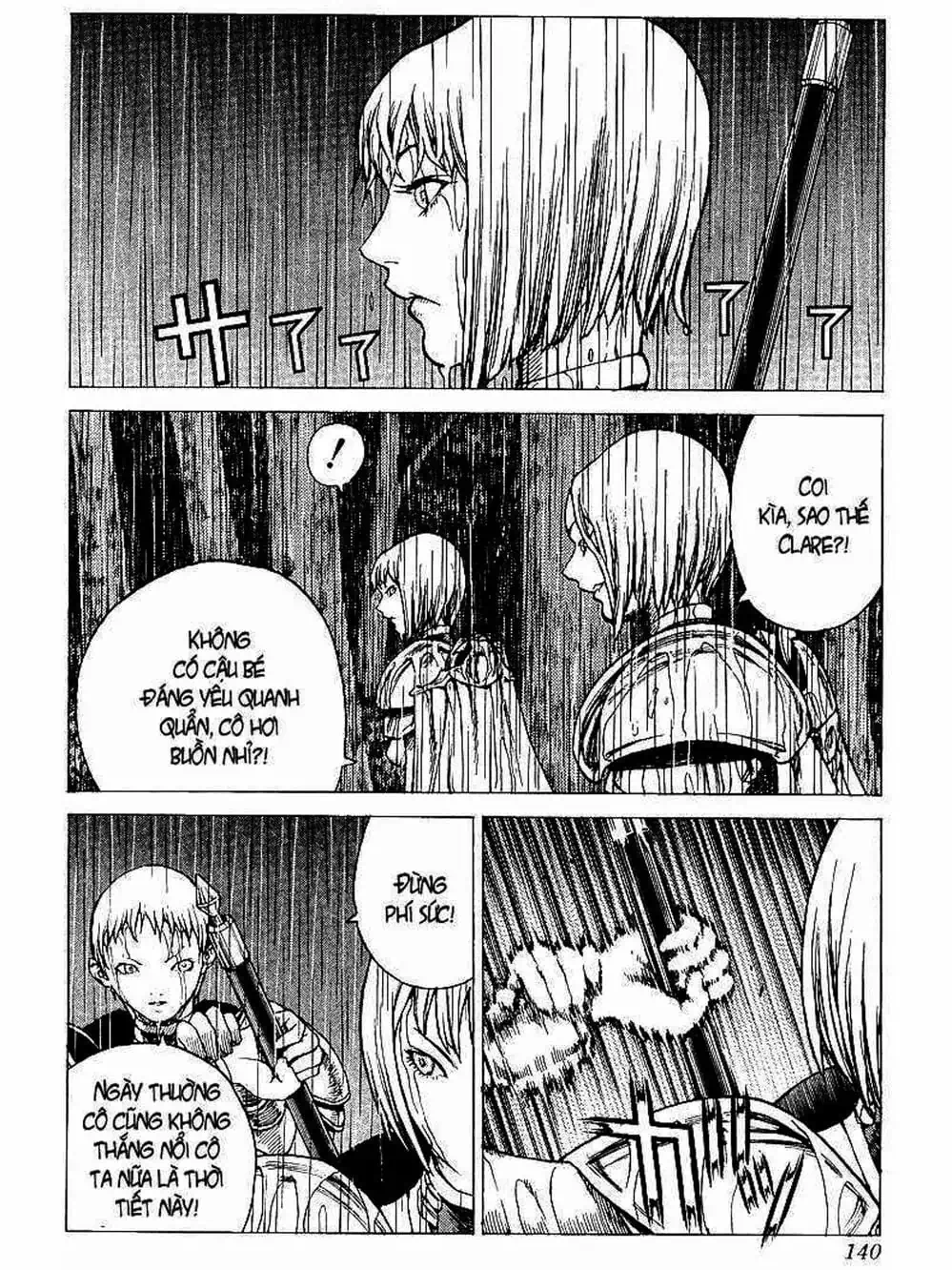 Truyện Tranh Claymore Mắt Bạc trang 4