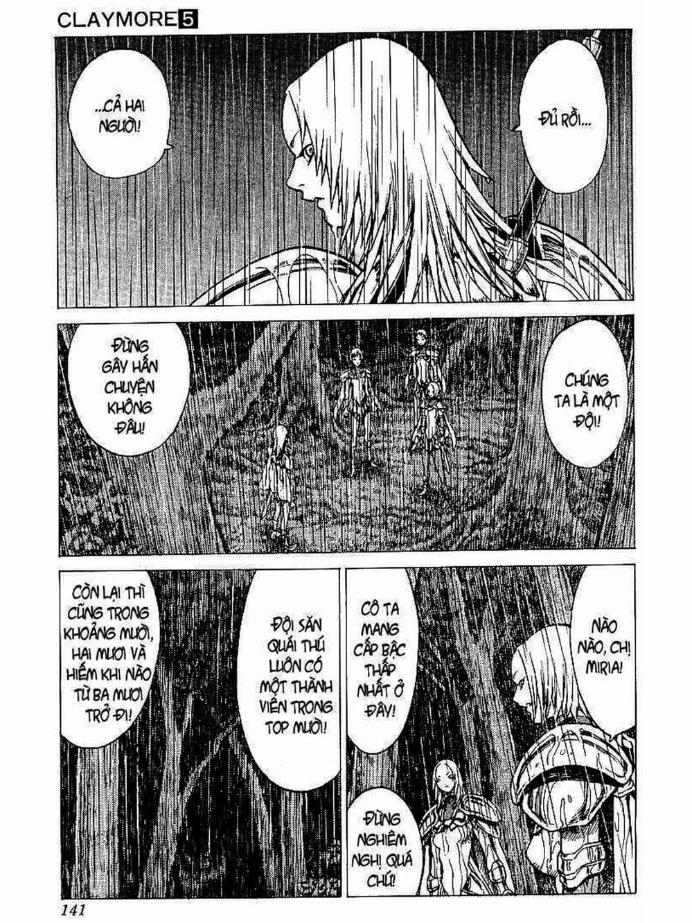 Truyện Tranh Claymore Mắt Bạc trang 4