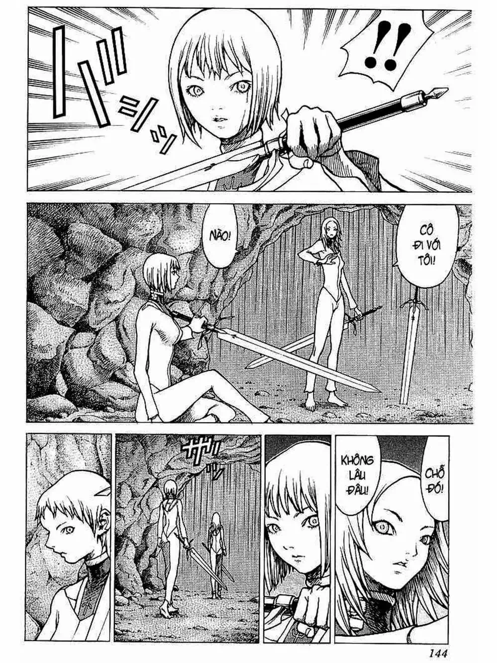 Truyện Tranh Claymore Mắt Bạc trang 4