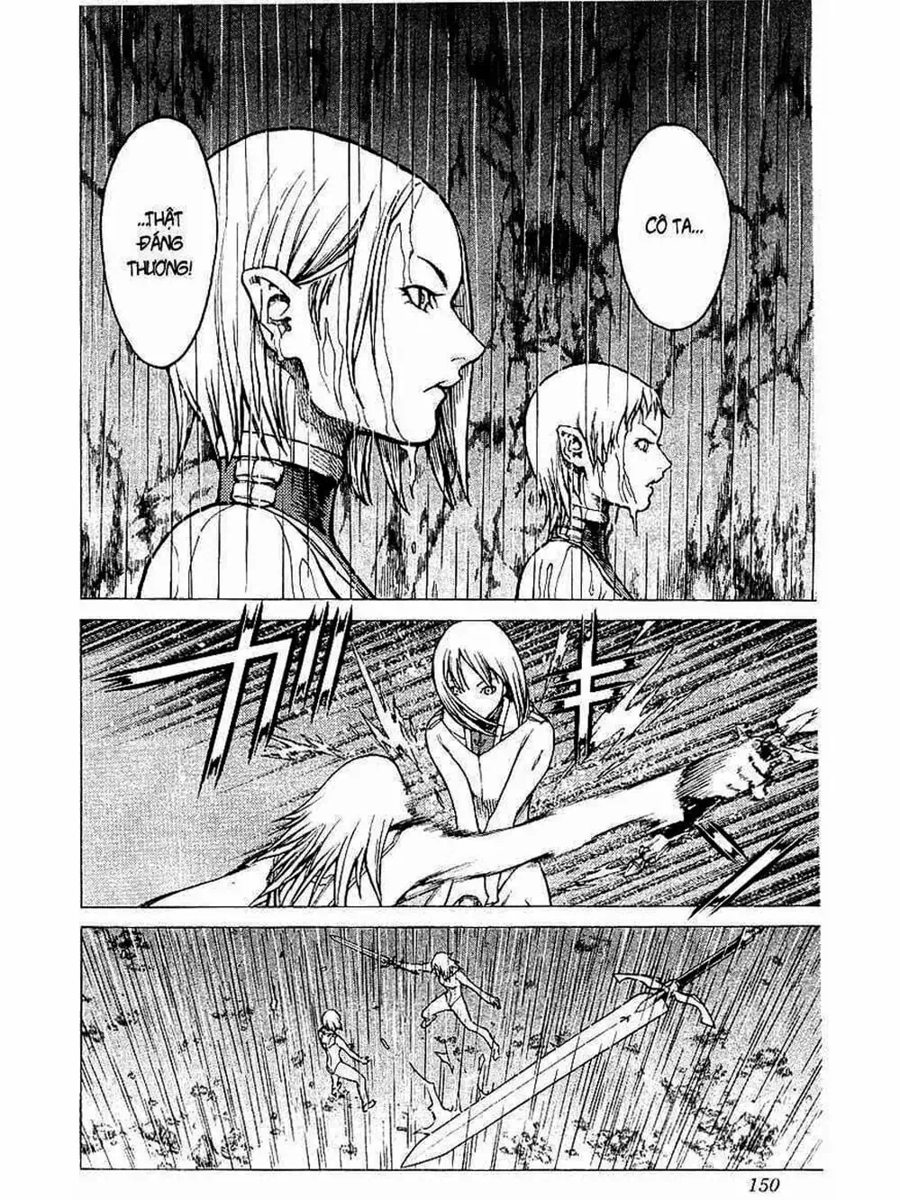 Truyện Tranh Claymore Mắt Bạc trang 4