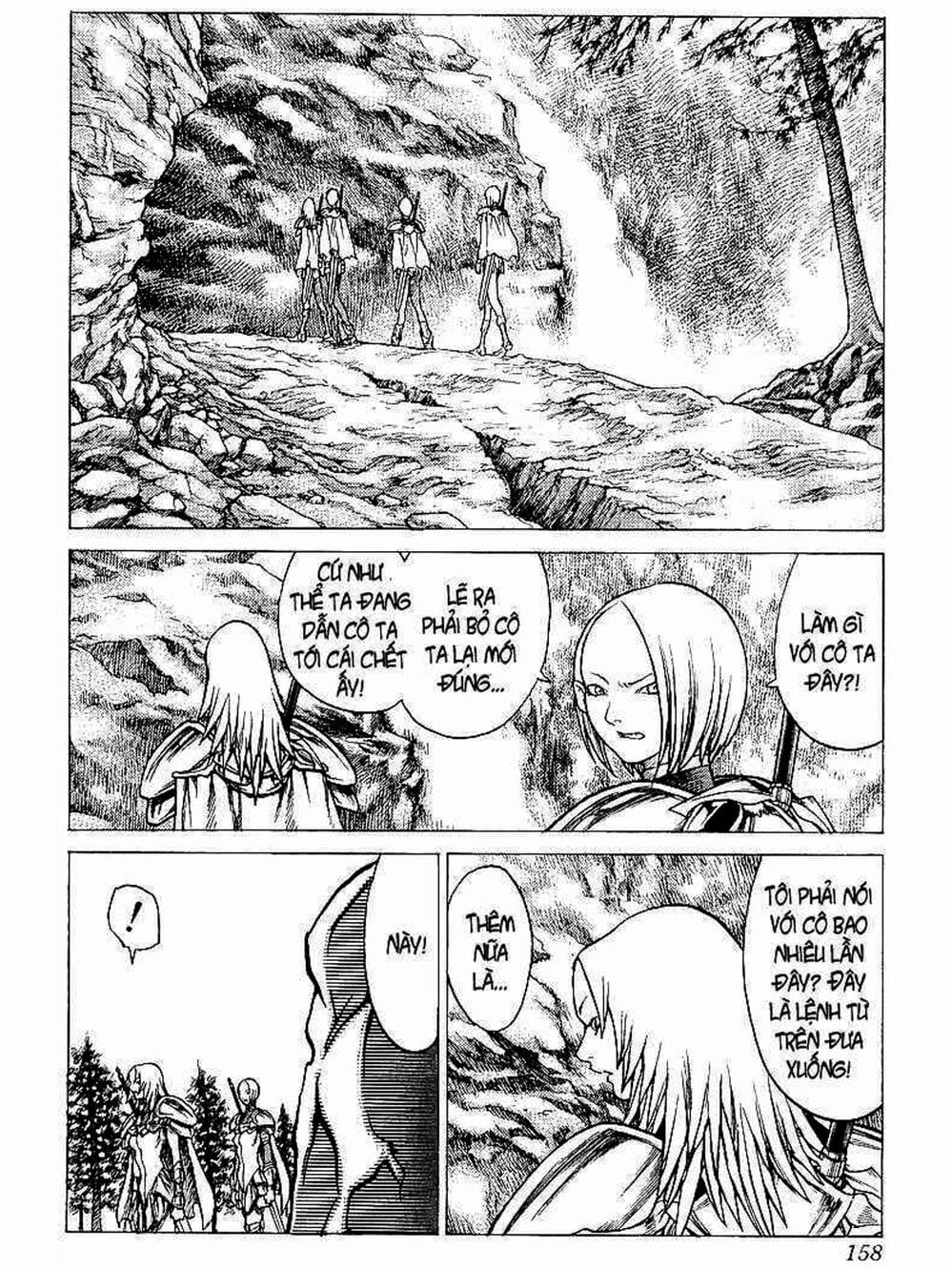 Truyện Tranh Claymore Mắt Bạc trang 4