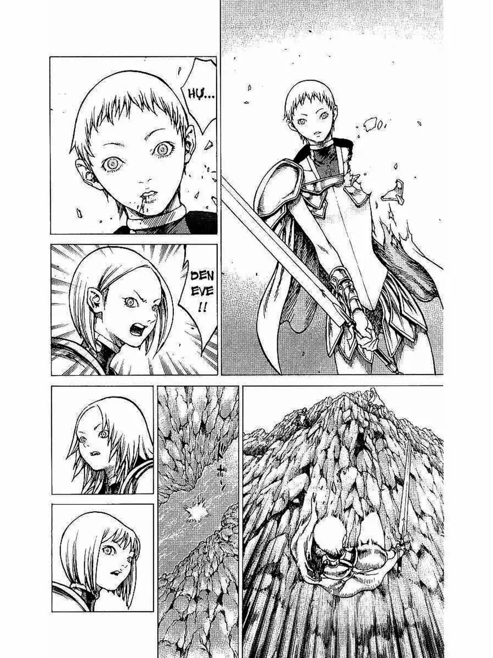 Truyện Tranh Claymore Mắt Bạc trang 4