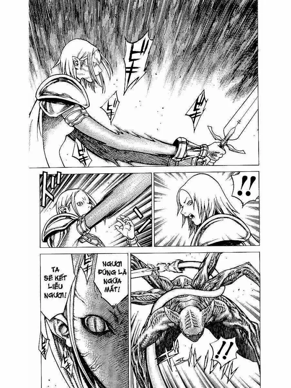 Truyện Tranh Claymore Mắt Bạc trang 4