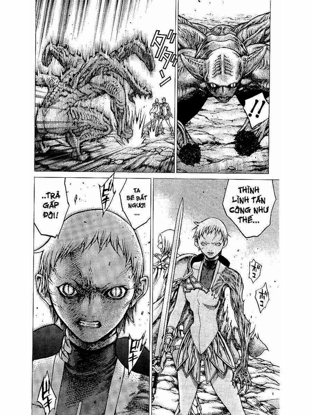 Truyện Tranh Claymore Mắt Bạc trang 4