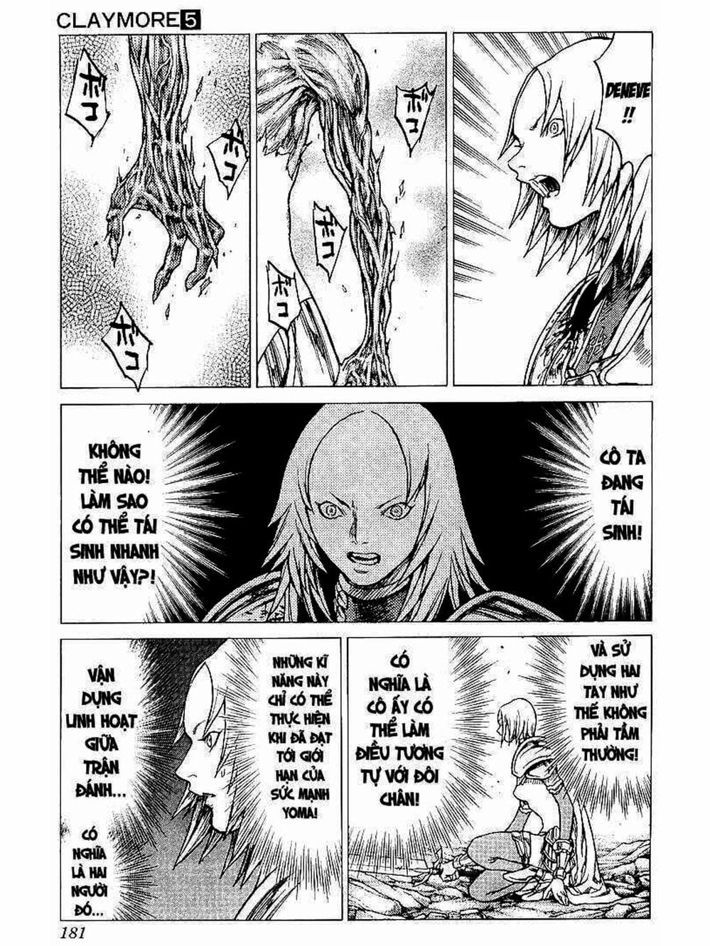 Truyện Tranh Claymore Mắt Bạc trang 4