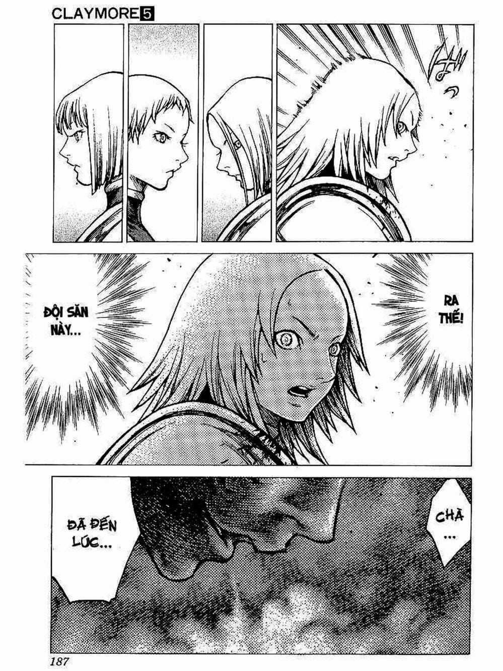 Truyện Tranh Claymore Mắt Bạc trang 4