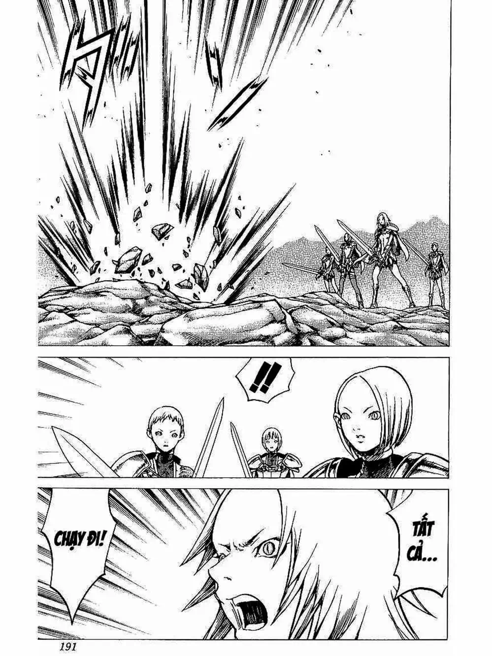 Truyện Tranh Claymore Mắt Bạc trang 4