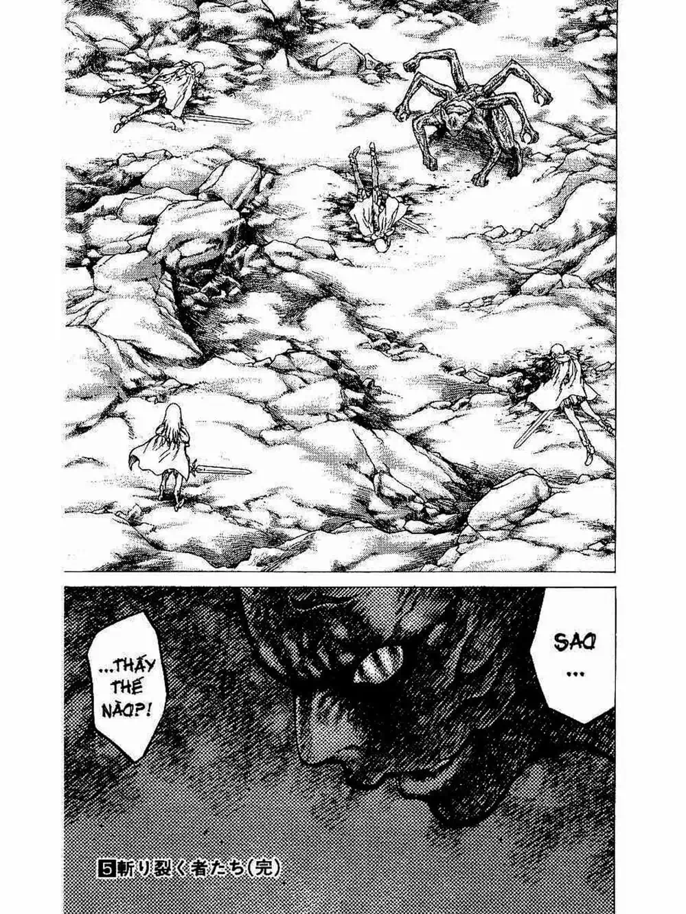 Truyện Tranh Claymore Mắt Bạc trang 4