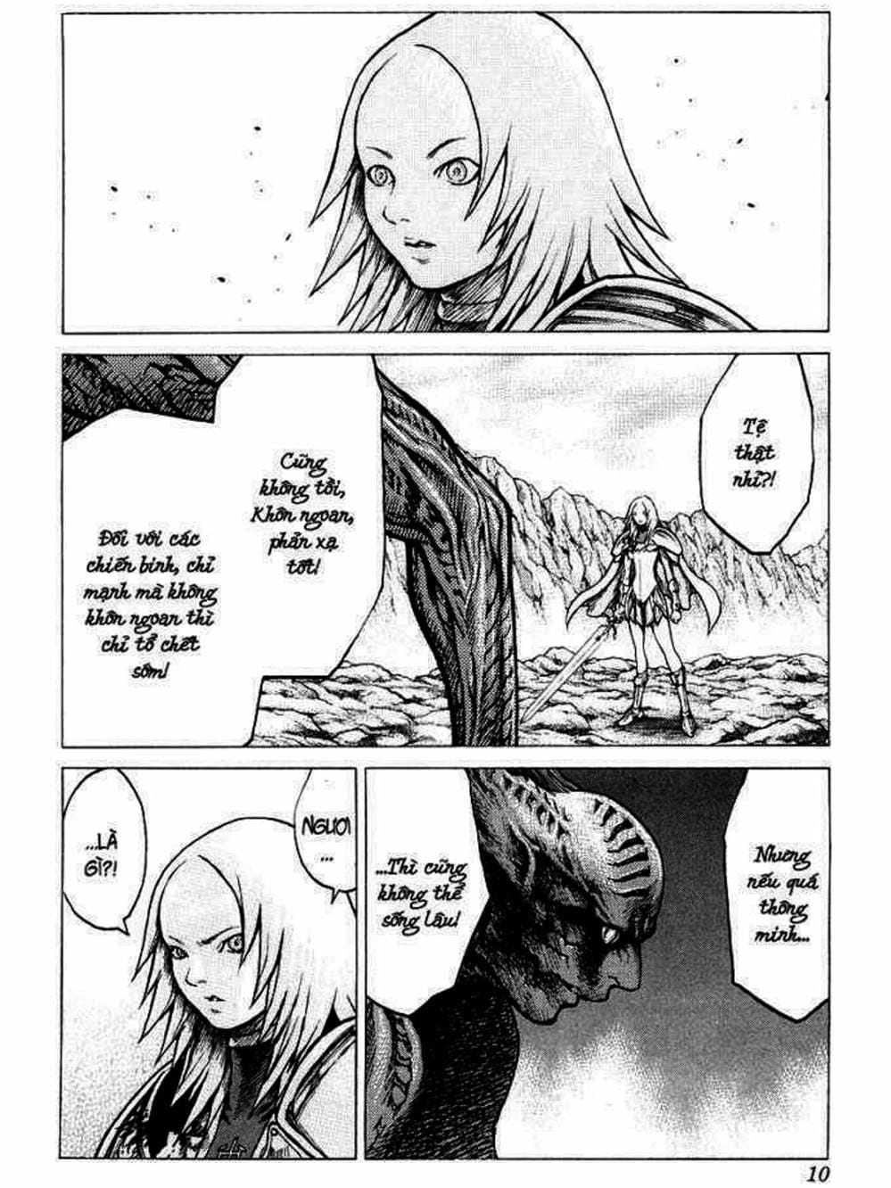 Truyện Tranh Claymore Mắt Bạc trang 4