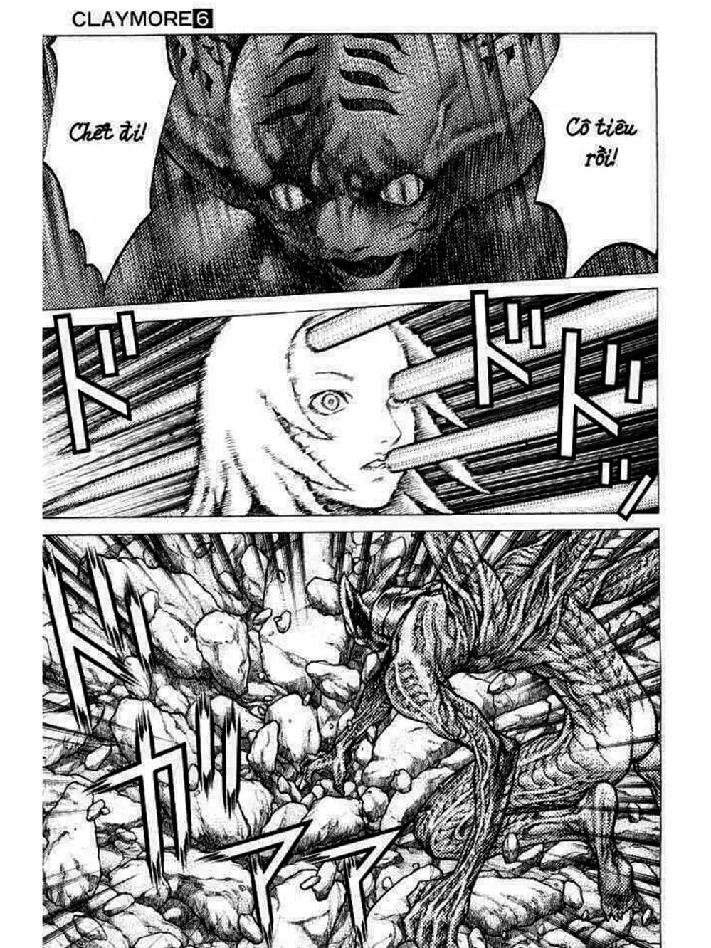 Truyện Tranh Claymore Mắt Bạc trang 4