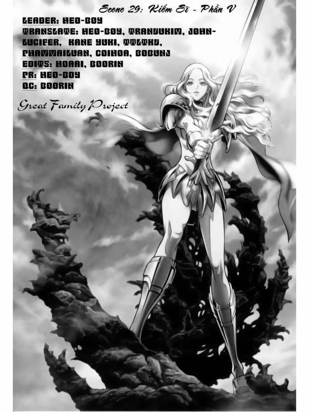 Truyện Tranh Claymore Mắt Bạc trang 4