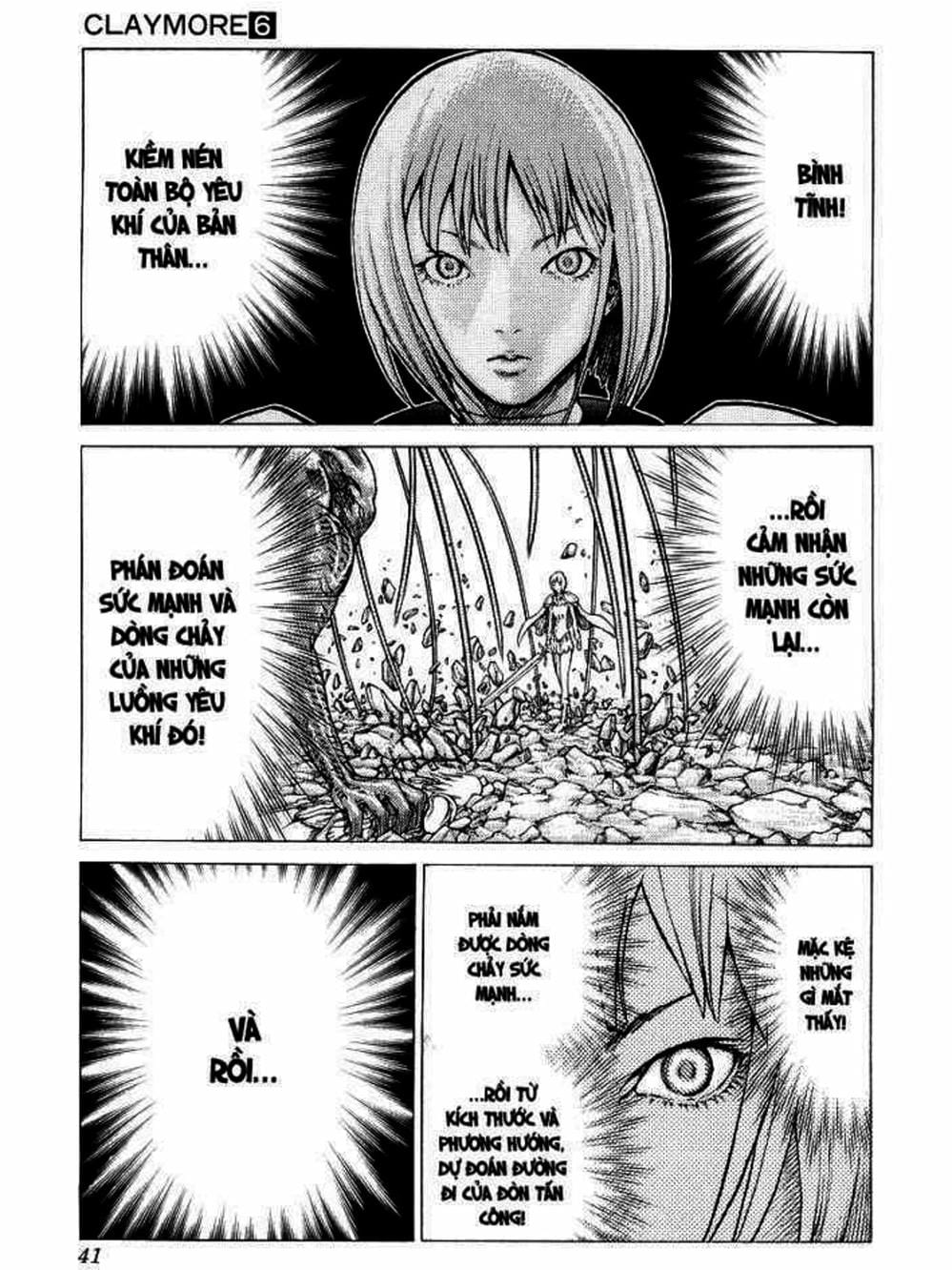 Truyện Tranh Claymore Mắt Bạc trang 4