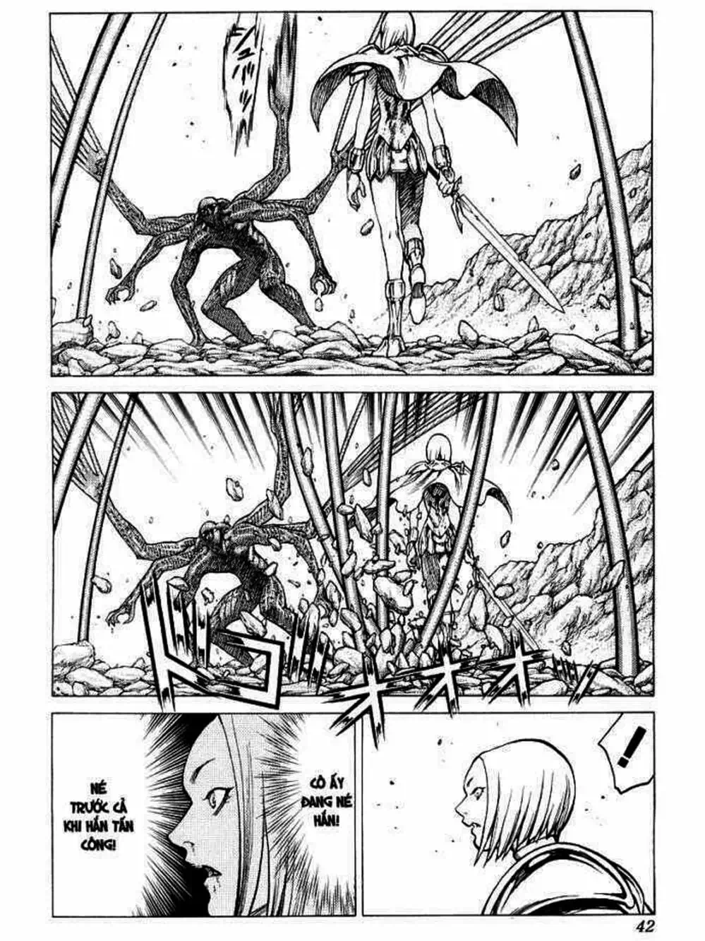 Truyện Tranh Claymore Mắt Bạc trang 4