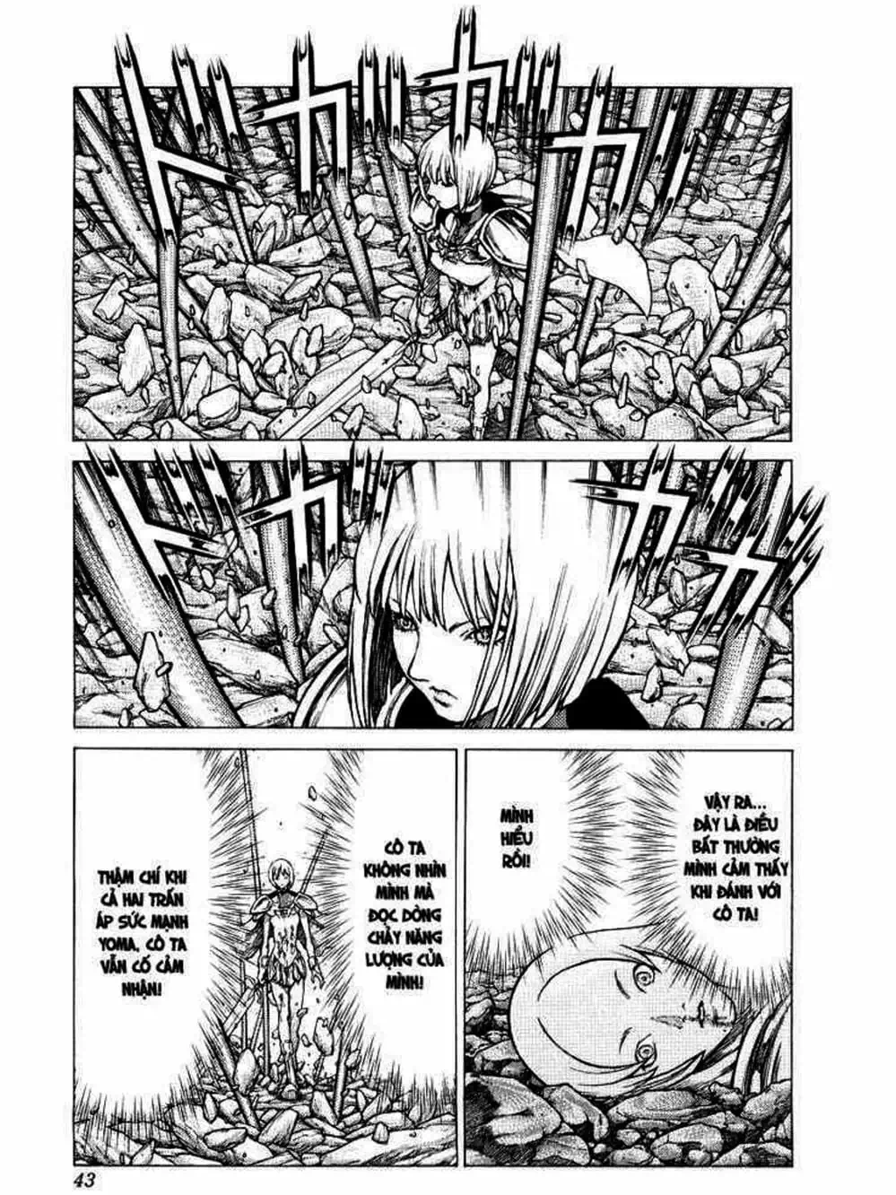 Truyện Tranh Claymore Mắt Bạc trang 4