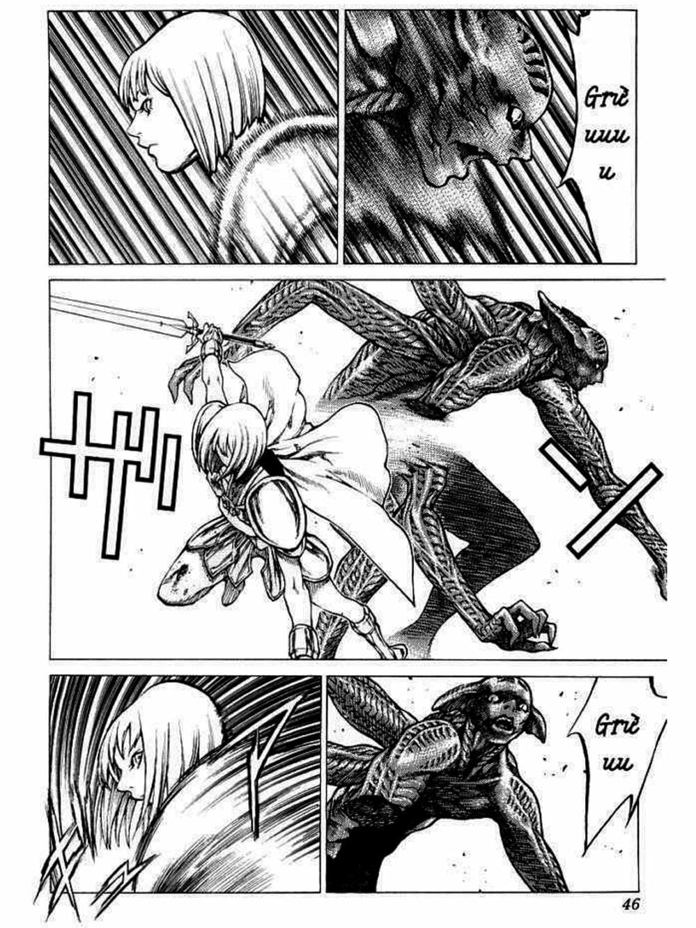 Truyện Tranh Claymore Mắt Bạc trang 4