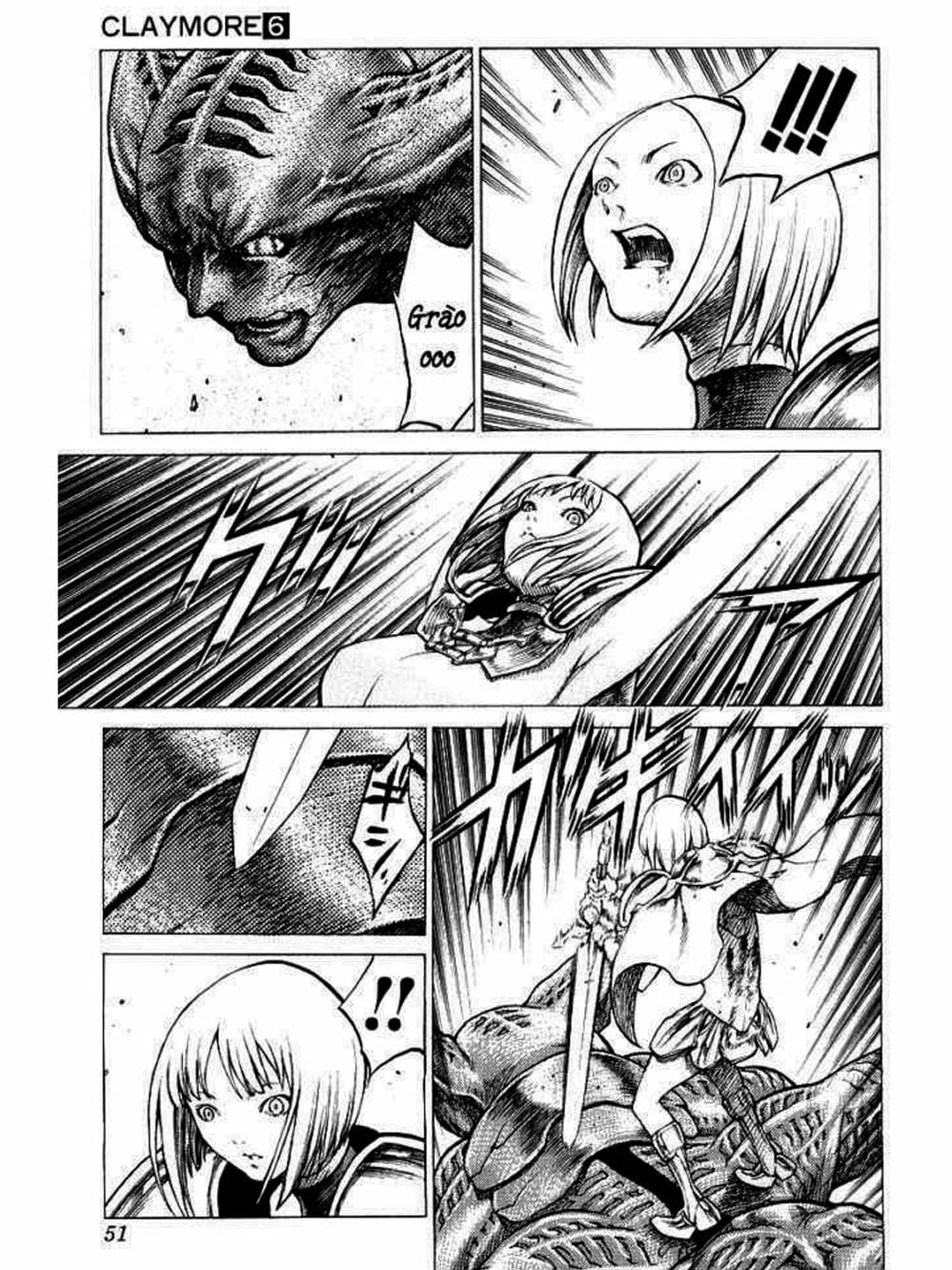 Truyện Tranh Claymore Mắt Bạc trang 4