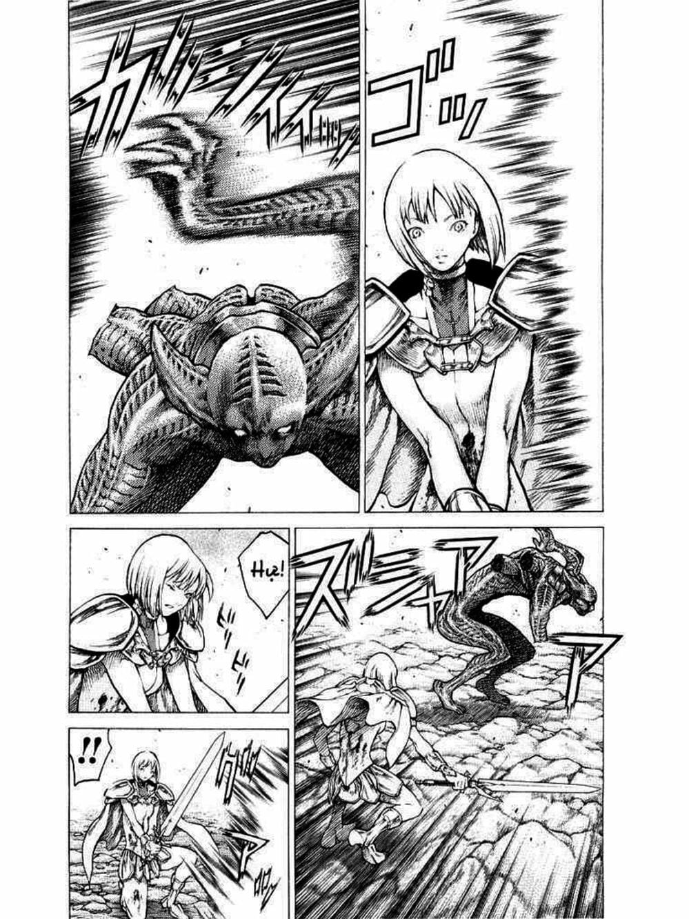 Truyện Tranh Claymore Mắt Bạc trang 4