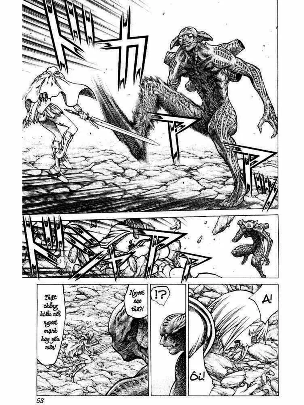 Truyện Tranh Claymore Mắt Bạc trang 4