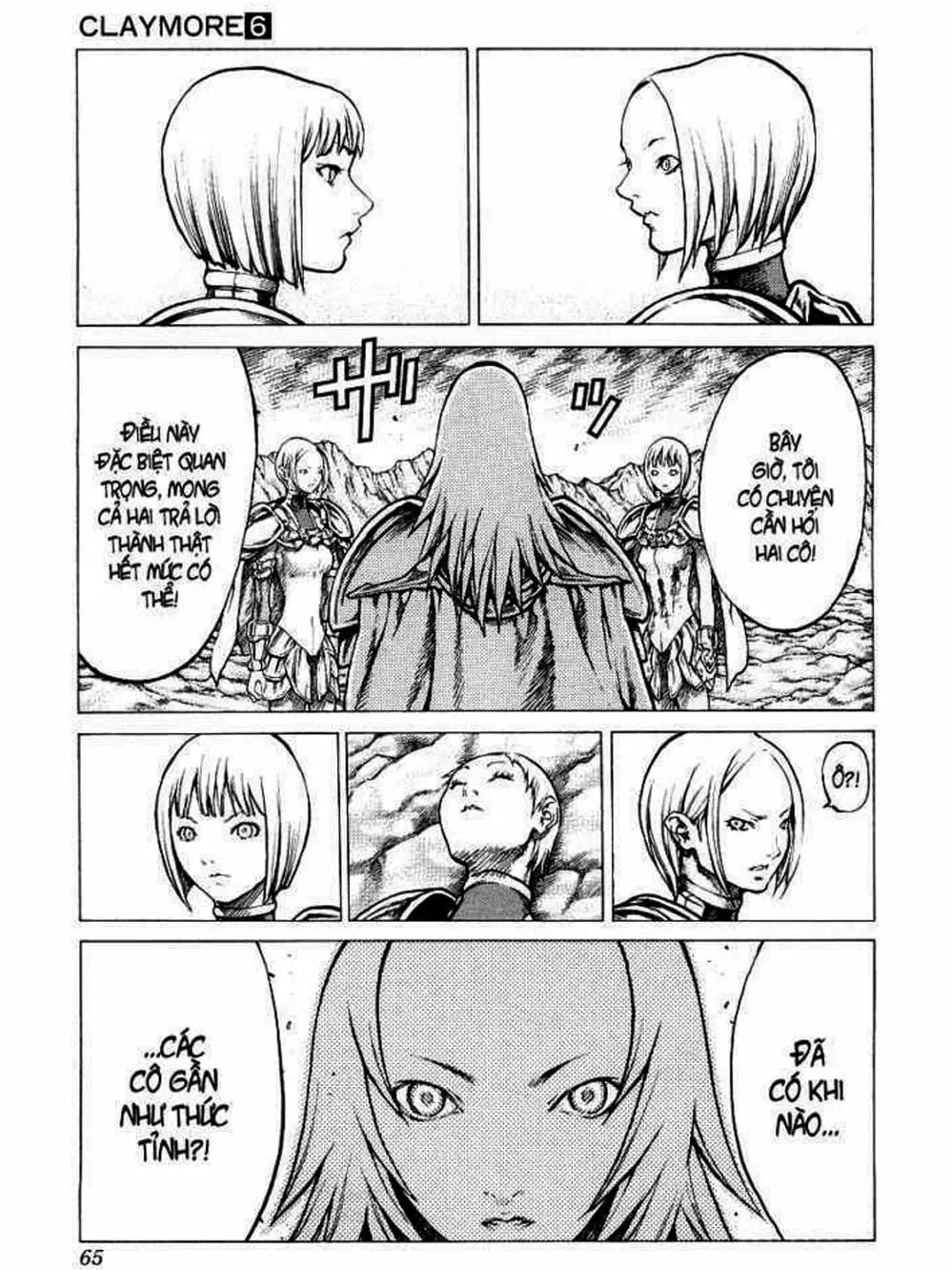 Truyện Tranh Claymore Mắt Bạc trang 4