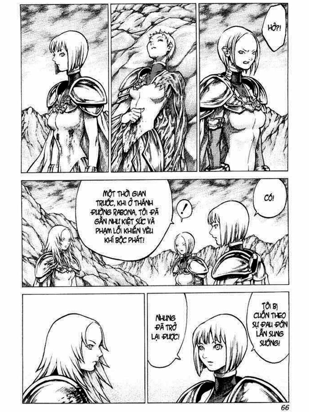 Truyện Tranh Claymore Mắt Bạc trang 4