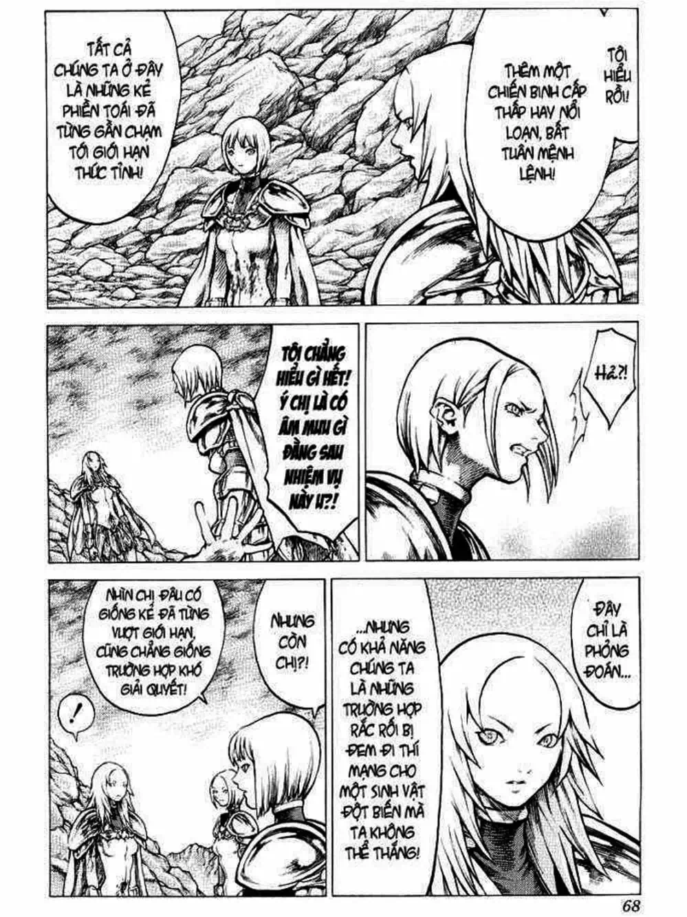 Truyện Tranh Claymore Mắt Bạc trang 4