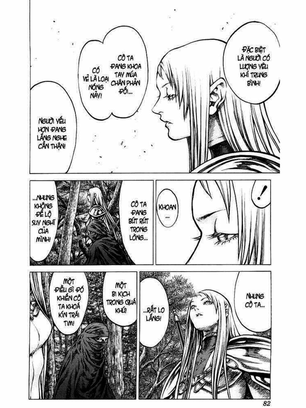 Truyện Tranh Claymore Mắt Bạc trang 4