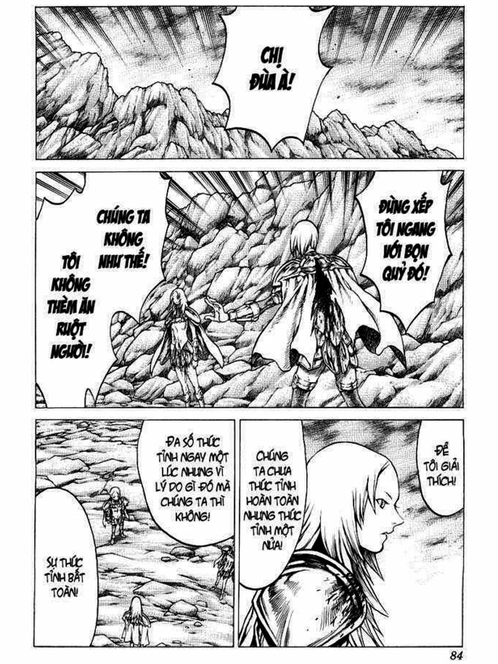 Truyện Tranh Claymore Mắt Bạc trang 4