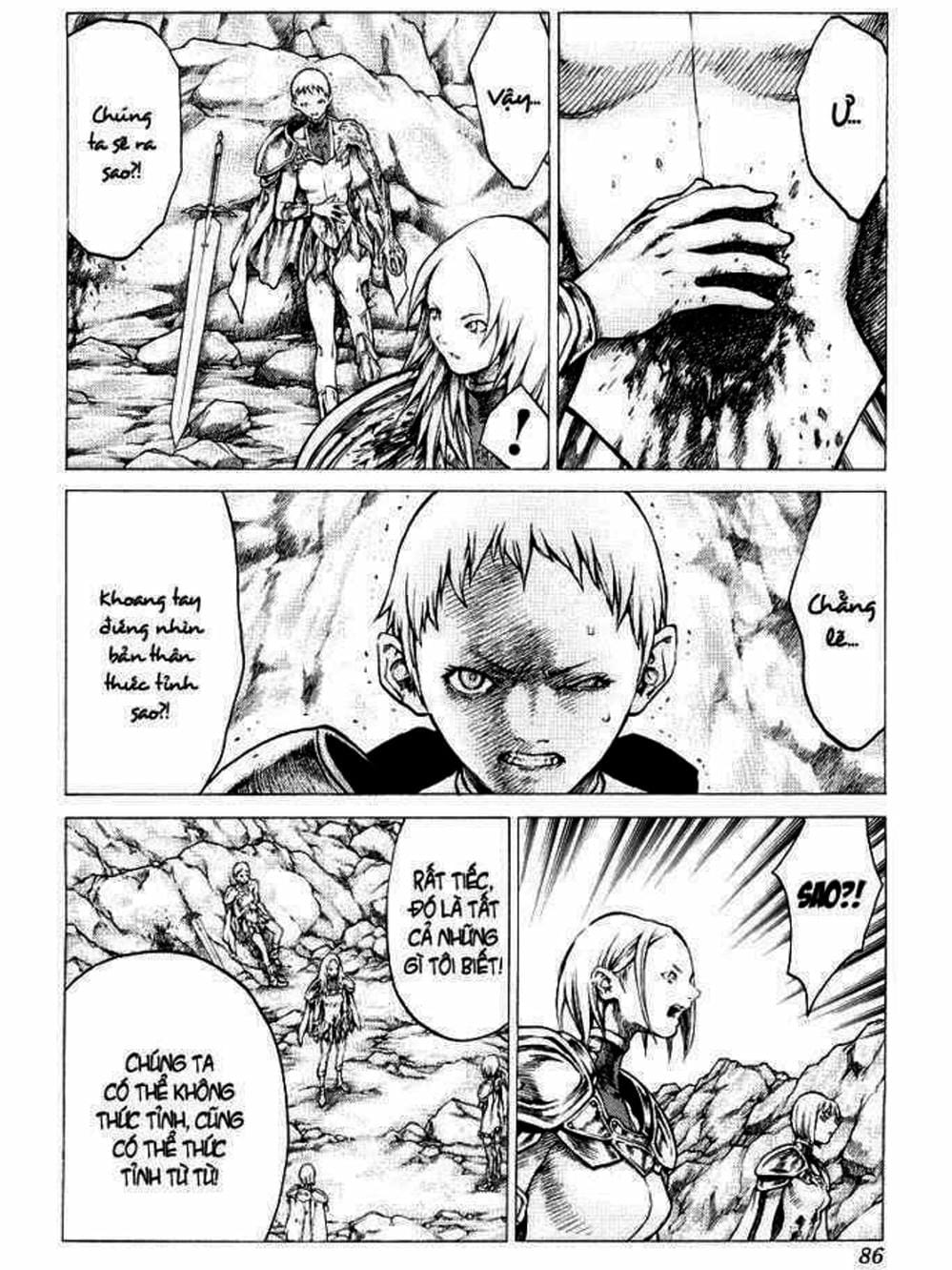 Truyện Tranh Claymore Mắt Bạc trang 4