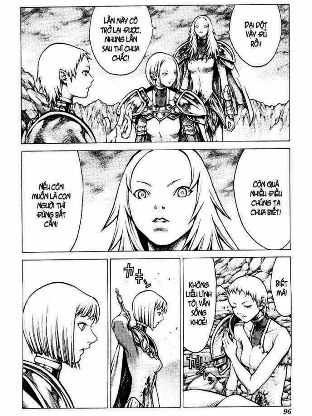 Truyện Tranh Claymore Mắt Bạc trang 4