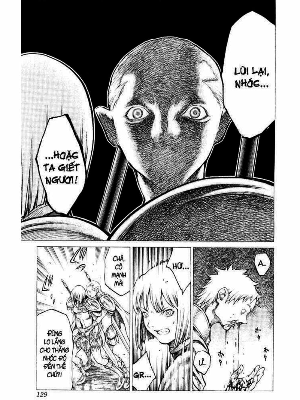 Truyện Tranh Claymore Mắt Bạc trang 4