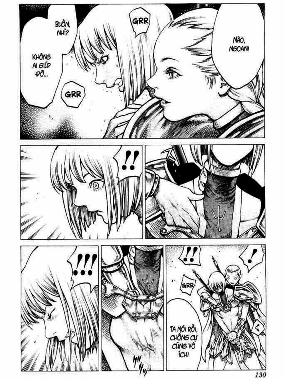 Truyện Tranh Claymore Mắt Bạc trang 4