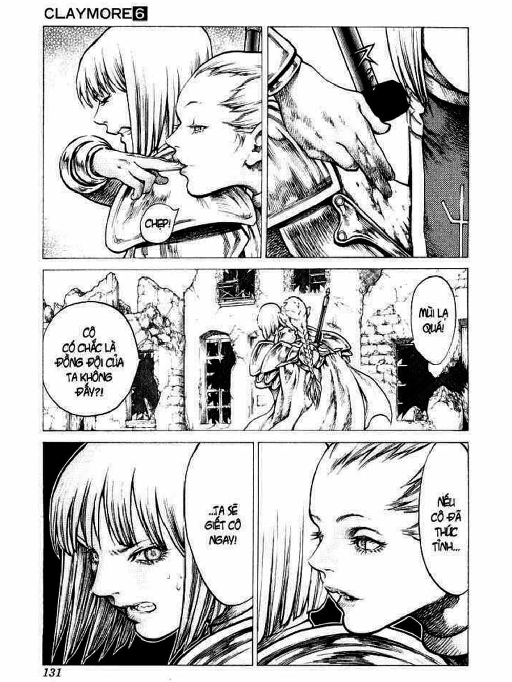 Truyện Tranh Claymore Mắt Bạc trang 4
