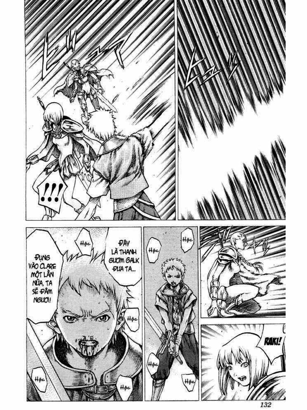 Truyện Tranh Claymore Mắt Bạc trang 4