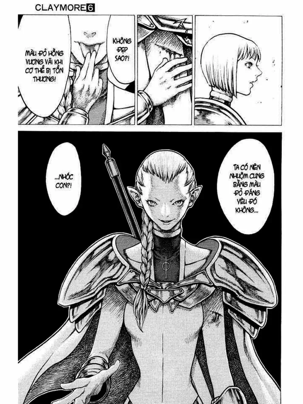 Truyện Tranh Claymore Mắt Bạc trang 4