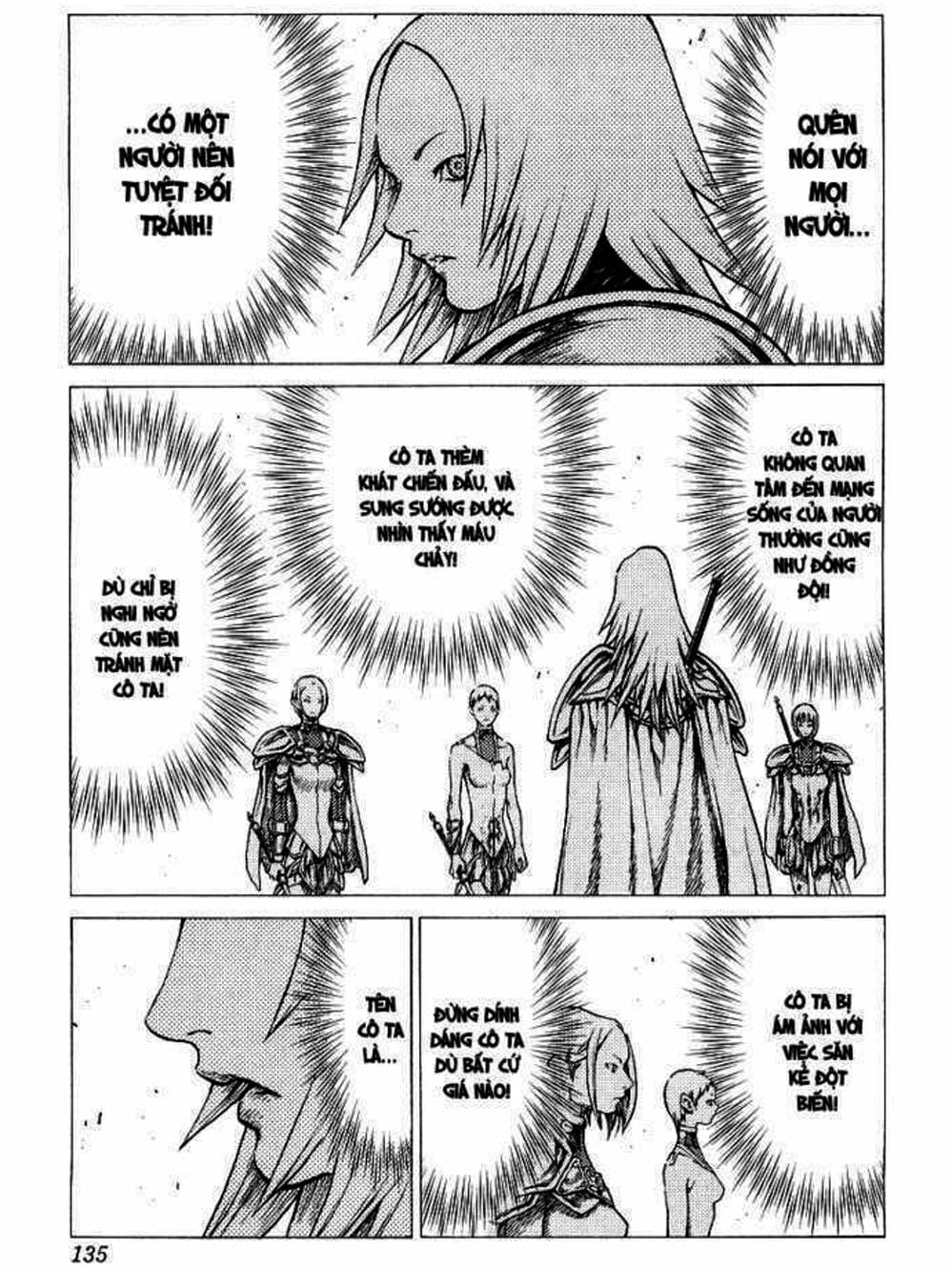 Truyện Tranh Claymore Mắt Bạc trang 4