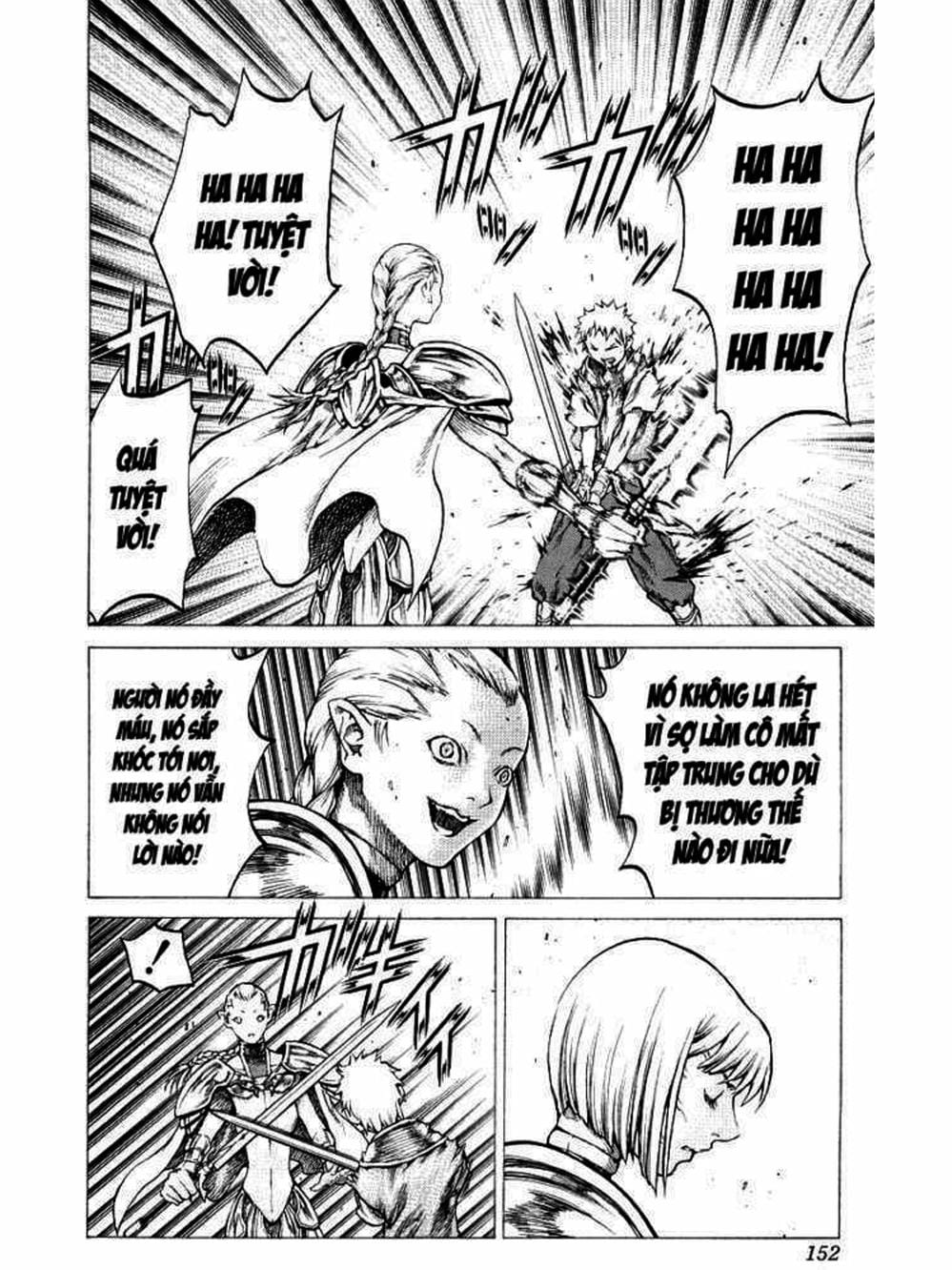 Truyện Tranh Claymore Mắt Bạc trang 4