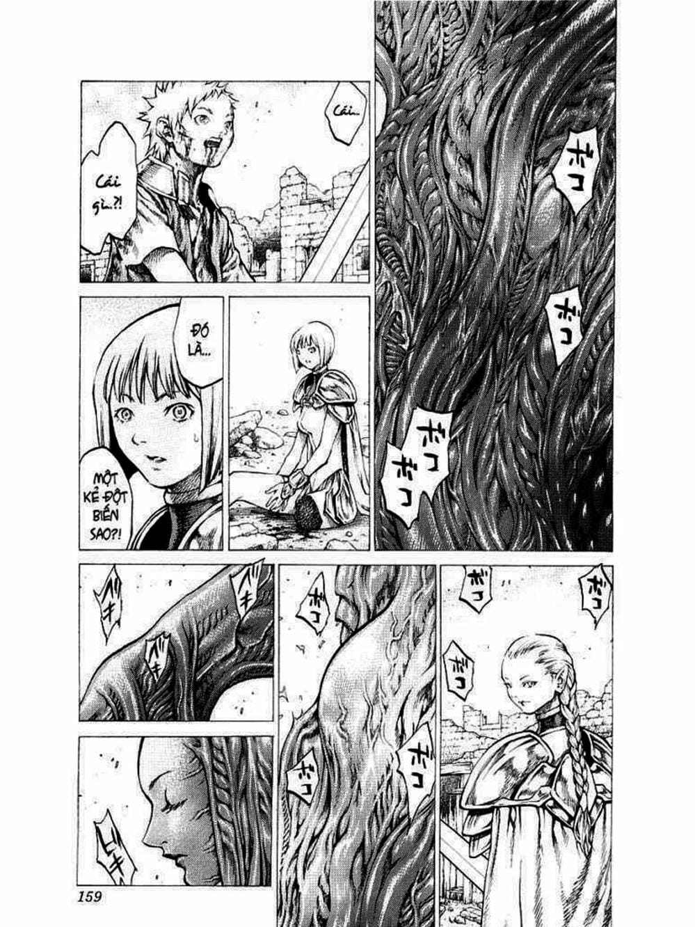 Truyện Tranh Claymore Mắt Bạc trang 4
