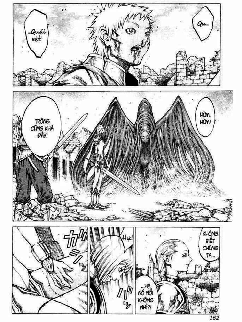 Truyện Tranh Claymore Mắt Bạc trang 4