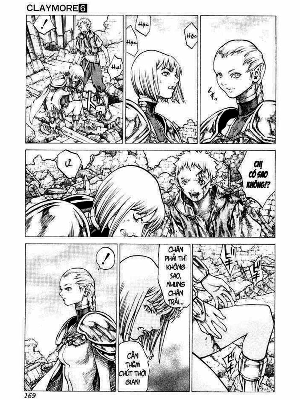 Truyện Tranh Claymore Mắt Bạc trang 4