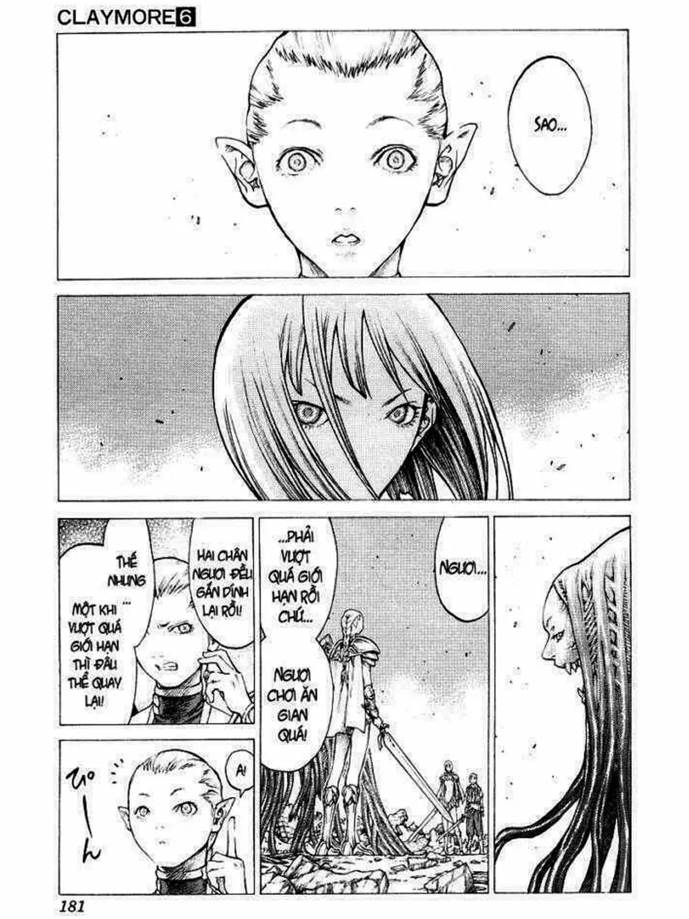 Truyện Tranh Claymore Mắt Bạc trang 4